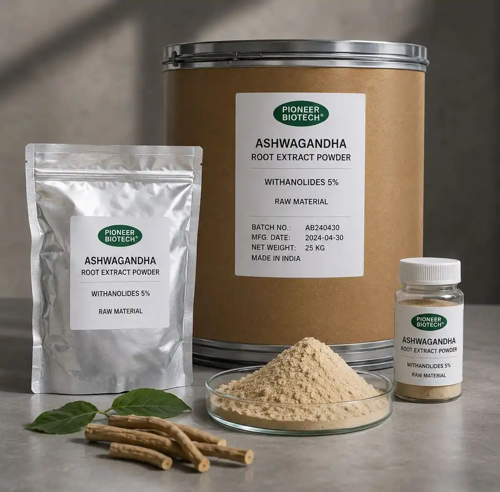 Ashwagandha Root Extracts: Quality & Efficacy